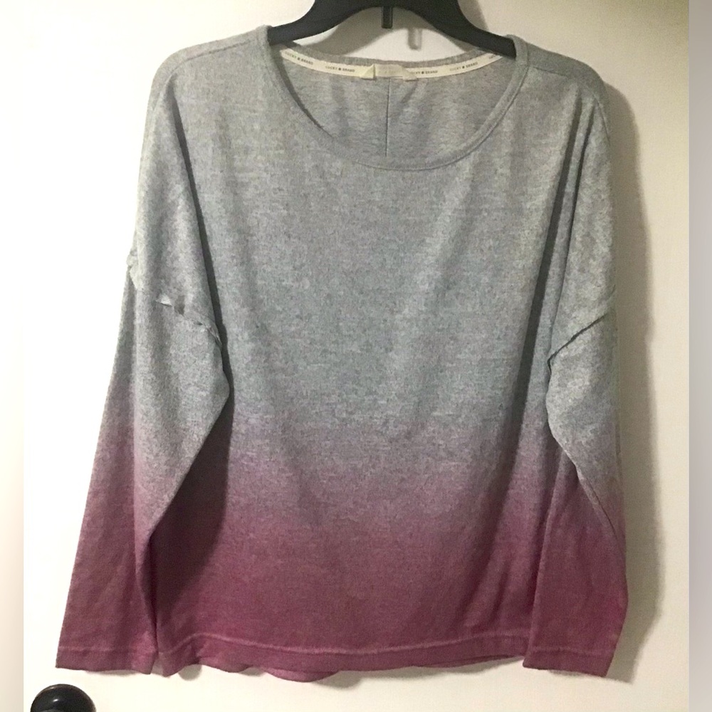 Lucky Brand Ombré Super Soft Top